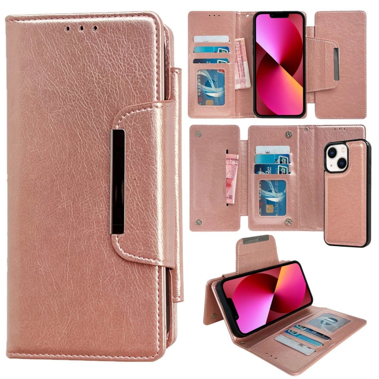 Multifunctional Seven Cards Wallet Leather Phone Case, Series 3