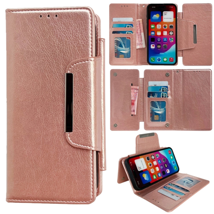 Multifunctional Seven Cards Wallet Leather Phone Case, Series 3