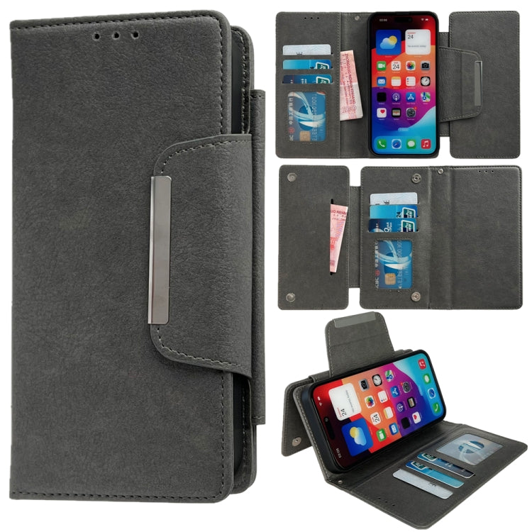 Multifunctional Seven Cards Wallet Leather Phone Case, Series 3