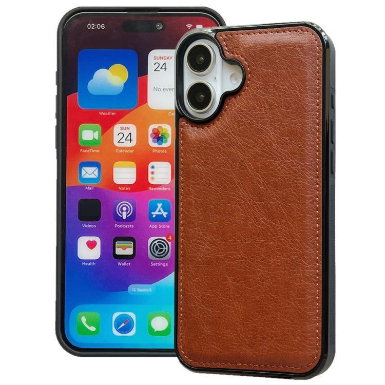 Cowhide Texture Back Cover Phone Case, Series 1