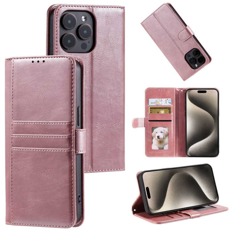 Simple 6-Card Wallet Leather Phone Case, Series 3