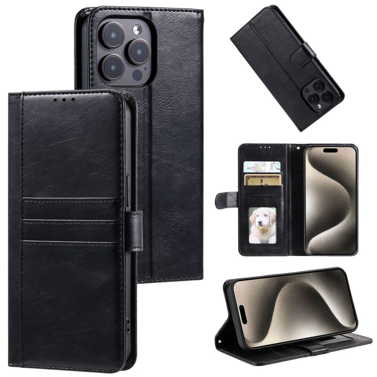 Simple 6-Card Wallet Leather Phone Case, Series 3