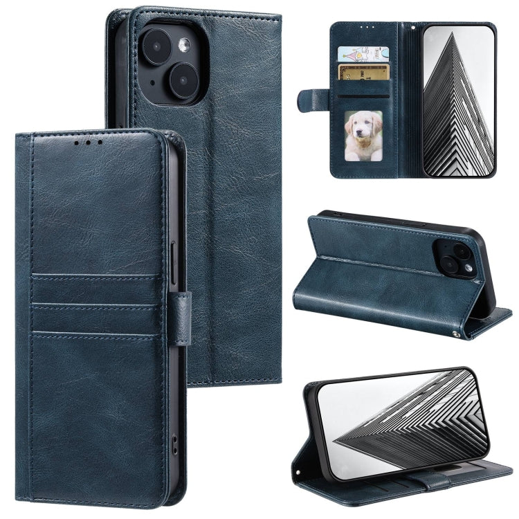 Simple 6-Card Wallet Leather Phone Case, Series 5