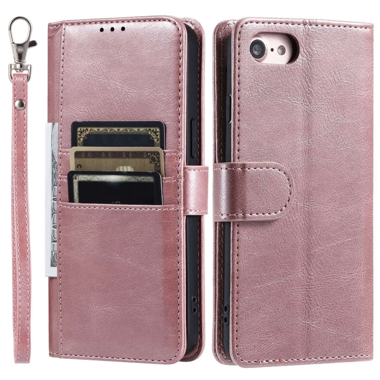 Simple 6-Card Wallet Leather Phone Case, Series 2