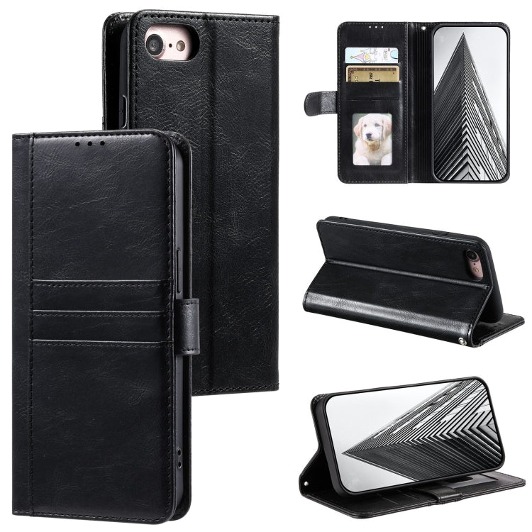 Simple 6-Card Wallet Leather Phone Case, Series 2