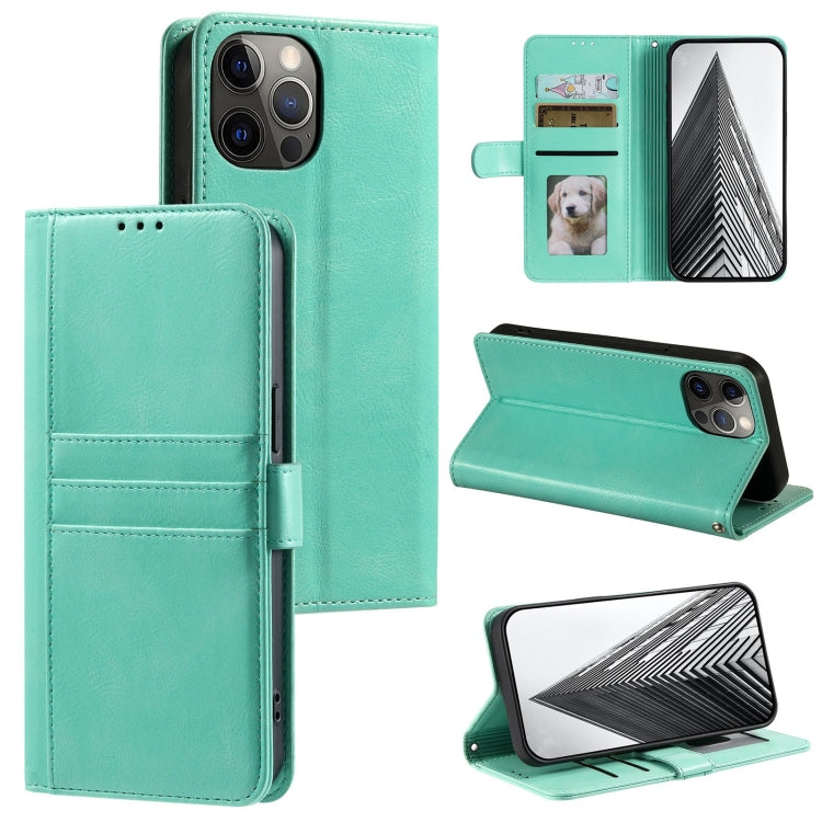 Simple 6-Card Wallet Leather Phone Case, Series 3