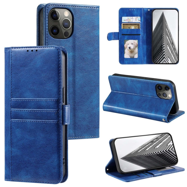 Simple 6-Card Wallet Leather Phone Case, Series 1