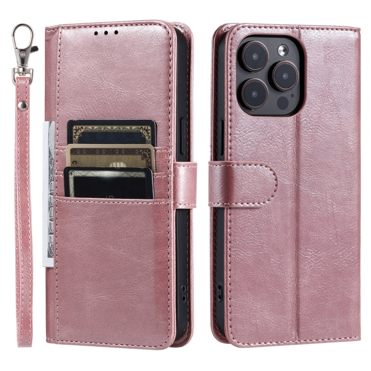 Simple 6-Card Wallet Leather Phone Case, Series 6