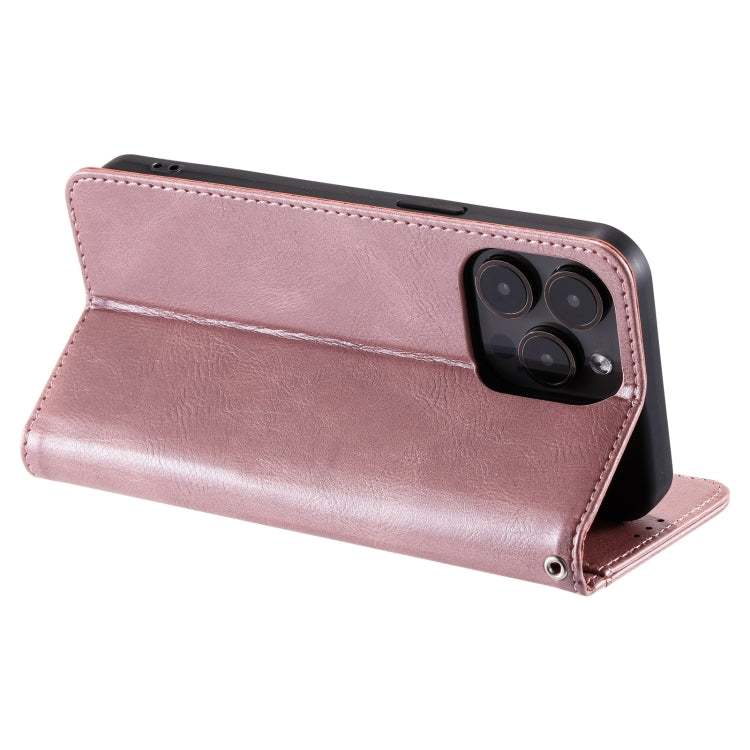 Simple 6-Card Wallet Leather Phone Case, Series 6