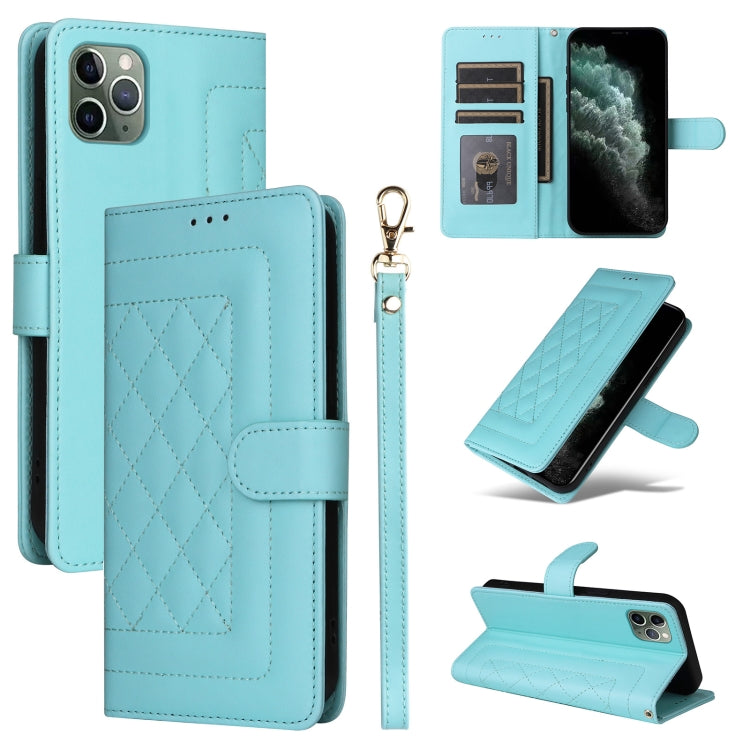 Diamond Lattice Leather Flip Phone Case, Series 5