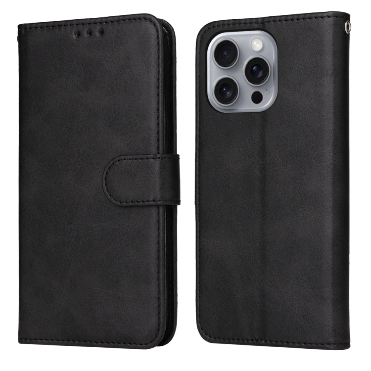 Classic Calf Texture Flip Leather Phone Case, For iPhone 16 Pro Max, For iPhone 16 Pro, For iPhone 16 Plus, For iPhone 16, For iPhone SE 20224