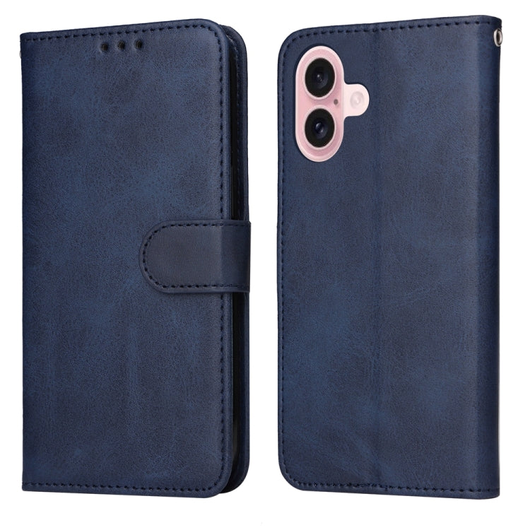 Classic Calf Texture Flip Leather Phone Case