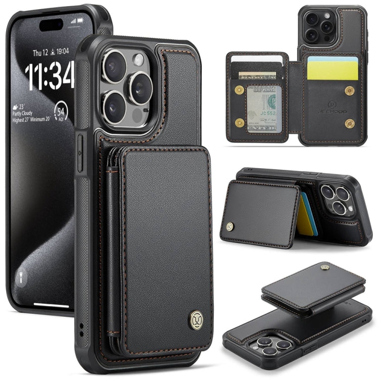 JEEHOOD J05 Business Magnetic Style RFID Leather Phone Case, Series 2