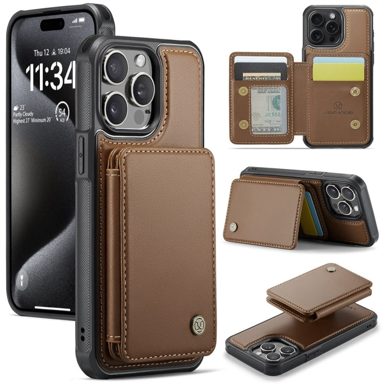 JEEHOOD J05 Business Magnetic Style RFID Leather Phone Case, Series 2