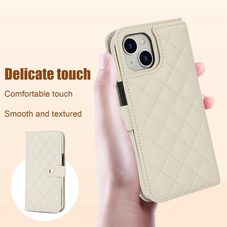 Crossbody Multifunction Rhombic Leather Phone Case, Series 7