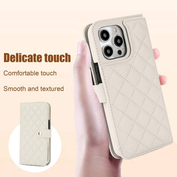 Crossbody Multifunction Rhombic Leather Phone Case, Series 3