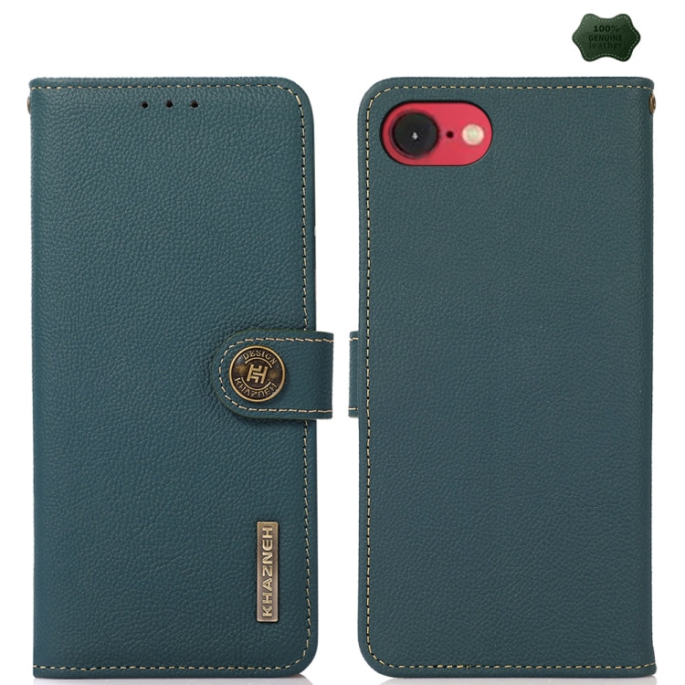 KHAZNEH Custer Genuine Leather RFID Phone Case