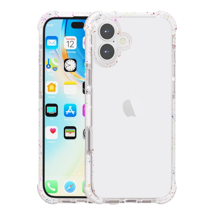 Acrylic Color Point Transparent Phone Case