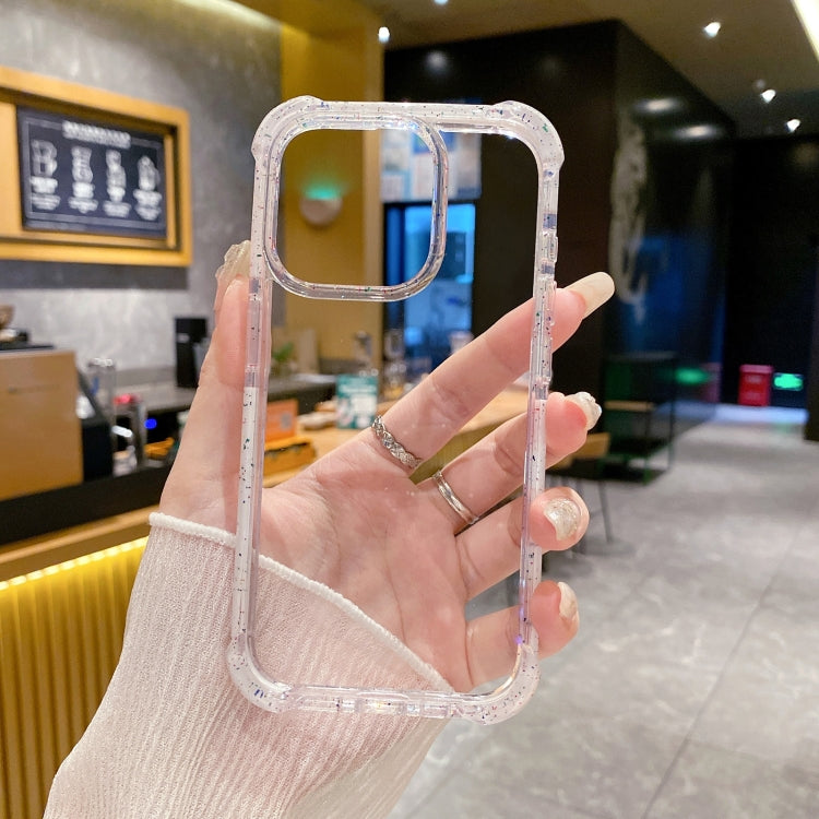 Acrylic Color Point Transparent Phone Case