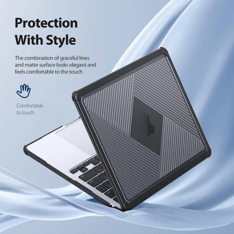 DUX DUCIS LCGH Laptop Frosted Protective Case, For MacBook Pro 13.3 2016-2021, For MacBook Pro 14 2021/2023 A2442, For MacBook Air 13.6 2022/2024 A2681, For MacBook Air 15.3 2023/2024 A2941, For MacBook Air 13.3 2020 / 2018