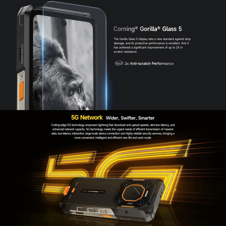 Ulefone Armor 26 Ultra Rugged Phone, 6.78 inch Android 13 MediaTek Dimensity 8020 Octa Core, Network: 5G, NFC