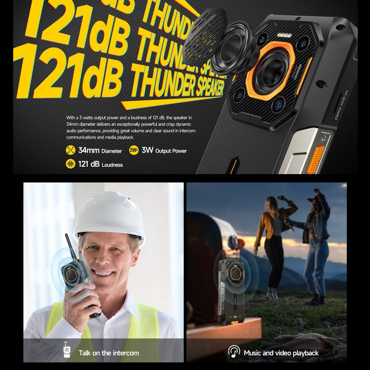 Ulefone Armor 26 Ultra Walkie-Talkie Version Rugged Phone, 6.78 inch Android 13 MediaTek Dimensity 8020 Octa Core, Network: 5G, NFC