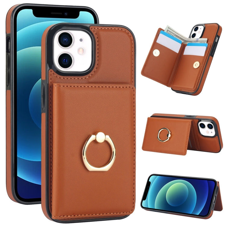 RFID Anti-theft Card Ring Holder Phone Case, Series 7