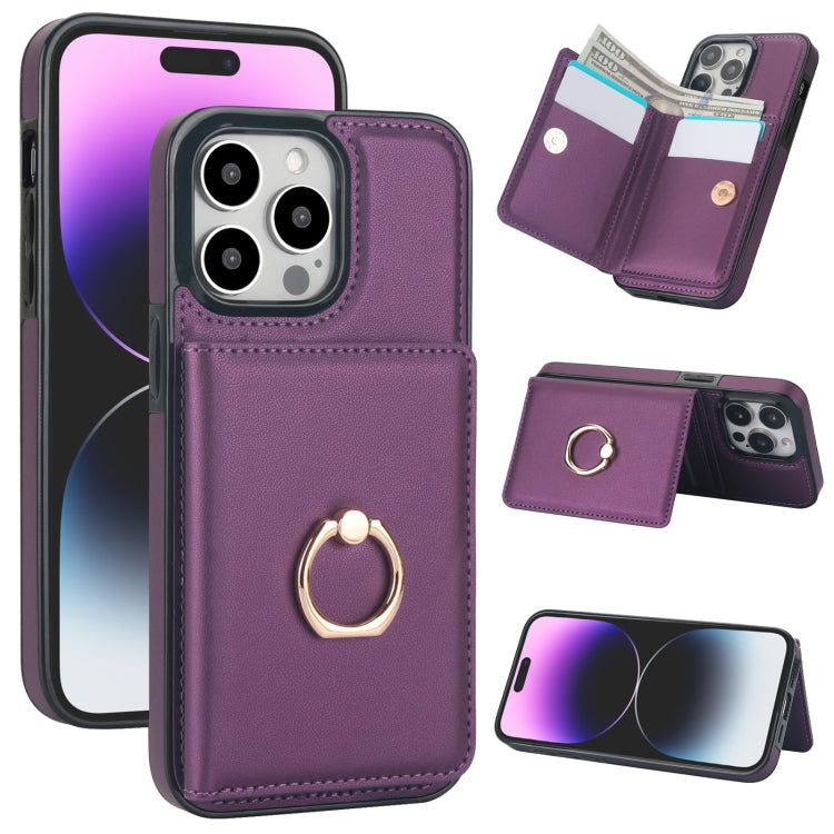 RFID Anti-theft Card Ring Holder Phone Case, Series 4