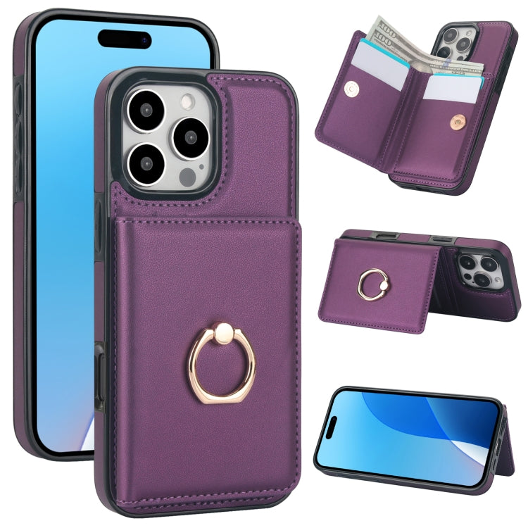 RFID Anti-theft Card Ring Holder Phone Case, Series 3