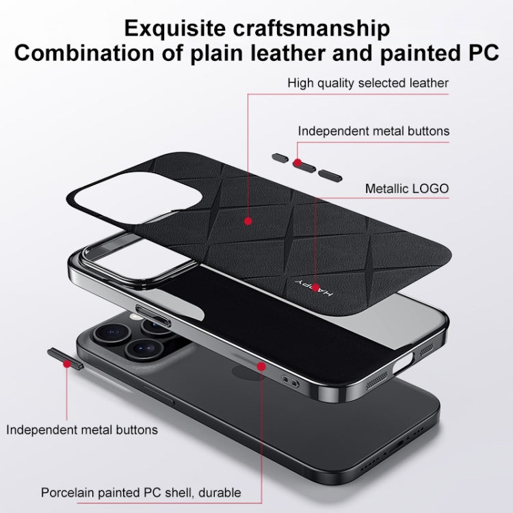 Plain Leather PC Phone Case, Series 1