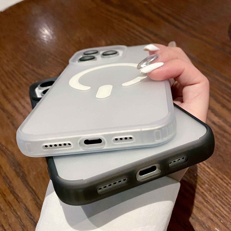 Dual-Side Frosted MagSafe Clear Phone Case, Series 4