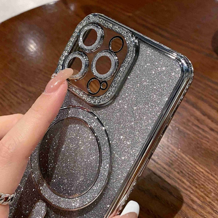 Diamond Gradient Glitter Plated MagSafe Phone Case, Series 1