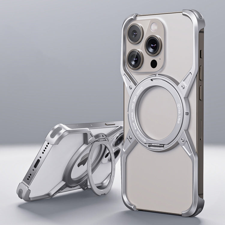 Aluminum Alloy Frameless 360-Degree Rotating Phone Case