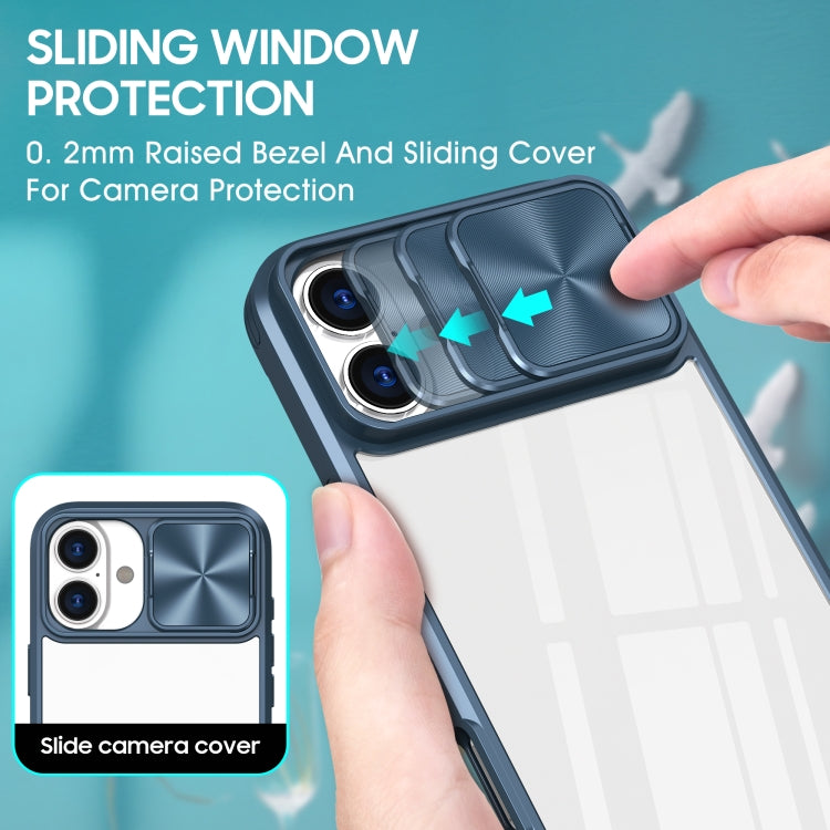 Sliding Camshield Acrylic Hybrid TPU Phone Case