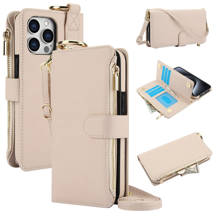 Crossbody Ring Multifunctional Wallet Leather Phone Case, Series 2