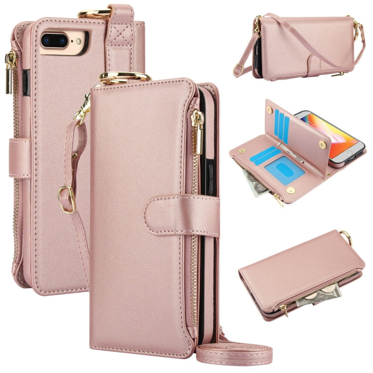 Crossbody Ring Multifunctional Wallet Leather Phone Case, Series 2