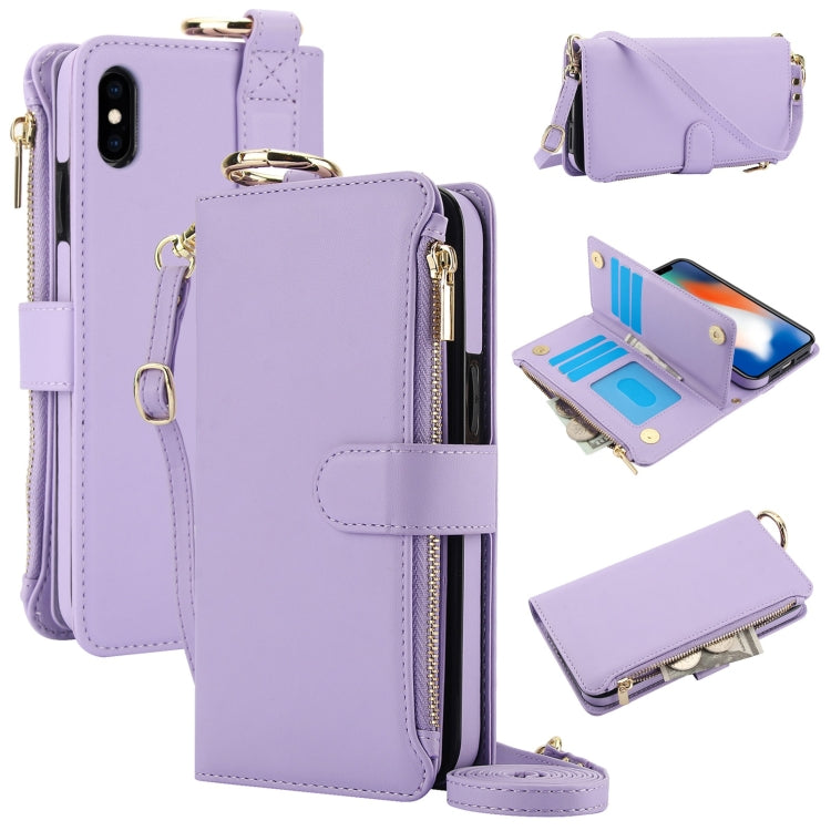 Crossbody Ring Multifunctional Wallet Leather Phone Case, Series 3