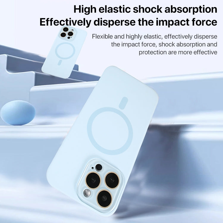 Liquid Silicone MagSafe Full Coverage Phone Case with Lens Film, Series 3