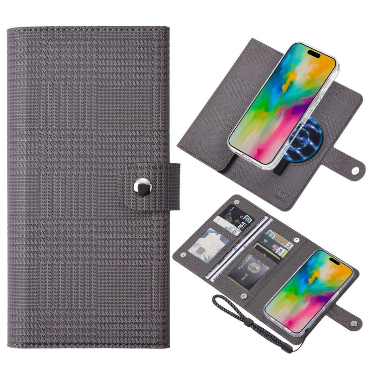 ViLi GHA-C Series RFID MagSafe Magnetic Flip Leather Phone Case, Series 1