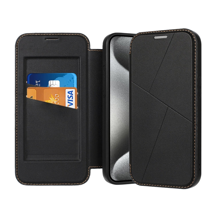 Magnetic Armor Series RFID Card Slots Leather Phone Case, Series 2