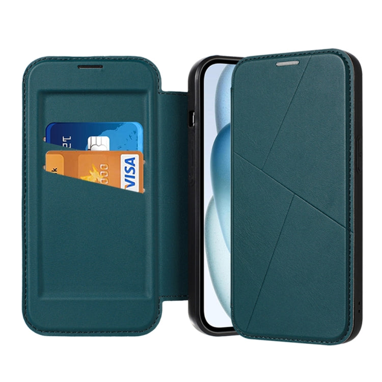 Magnetic Armor Series RFID Card Slots Leather Phone Case, Series 1