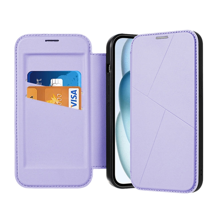 Magnetic Armor Series RFID Card Slots Leather Phone Case, Series 2