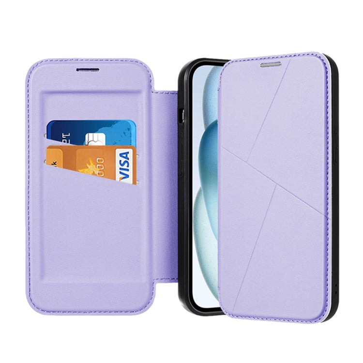 Magnetic Armor Series RFID Card Slots Leather Phone Case, Series 2