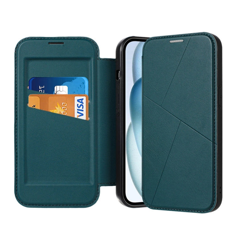 Magnetic Armor Series RFID Card Slots Leather Phone Case, Series 1