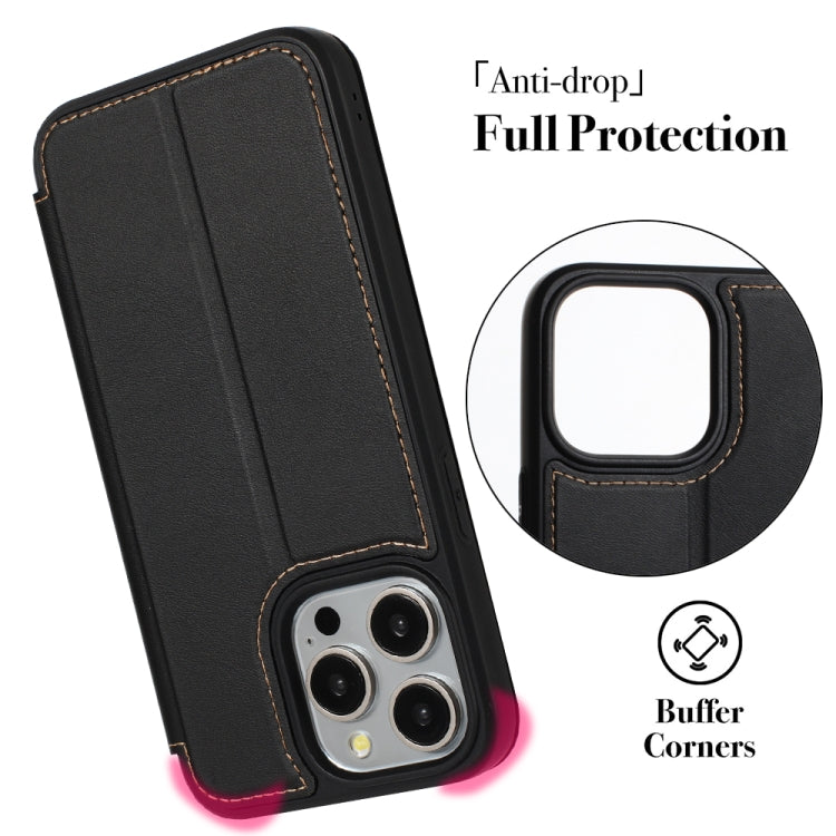 Magnetic Armor Series RFID Card Slots Leather Phone Case, Series 2