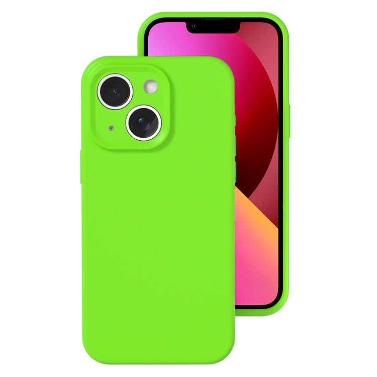 Precise Hole Liquid Silicone Jelly Color Full Coverage Phone Case, Series 18