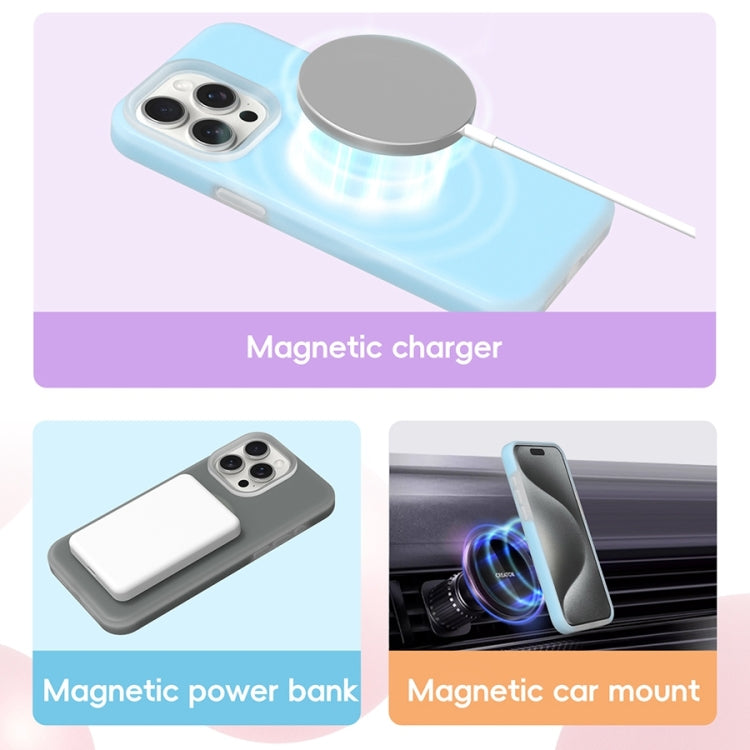 Jelly Liquid Silicone MagSafe Magnetic Phone Case, Series 2