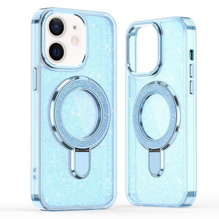 Glitter Ring Holder MagSafe Phone Case, For iPhone 13 Pro Max, For iPhone 13 Pro, For iPhone 12 / 12 Pro, For iPhone 12 Pro Max, For iPhone 11, For iPhone XR