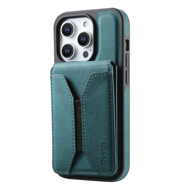 Denior D17 Skin Feel MagSafe Detachable Card Slot Phone Case, Series 2