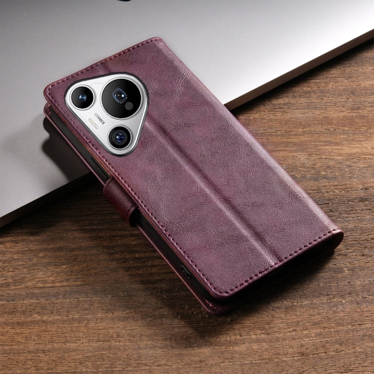 N.BEKUS CSJ-P1 Solid Color Leather Phone Case